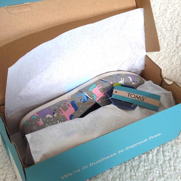 TOMS Alpargata Unicorn Stars Women's Shoes - Picture 11 of 11